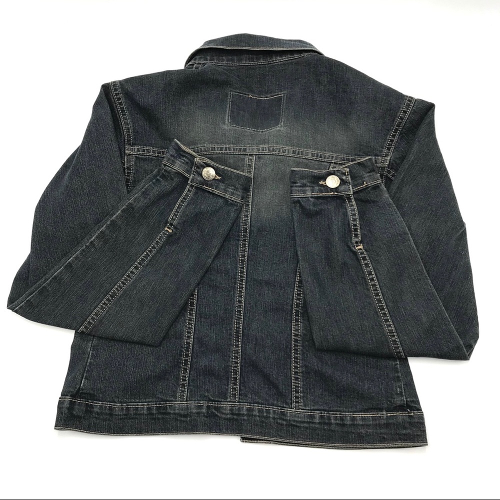 Dapper Jean Jacket, Size S, Euc - image 7